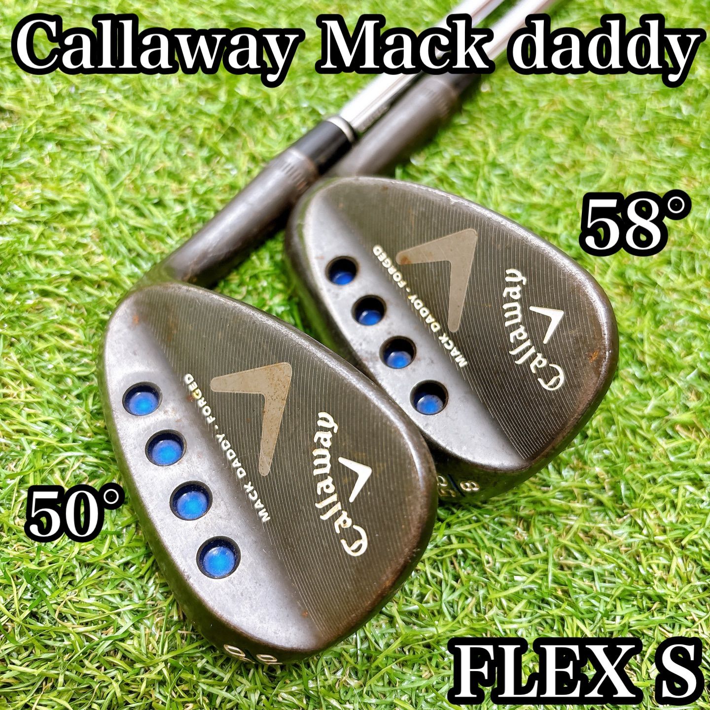 キャロウェイ　マックダディ フォージド　50°　56°　60°　3本セット MACK DADDY FORGED マックダディ フォージド 3 本組 キャロウェイ