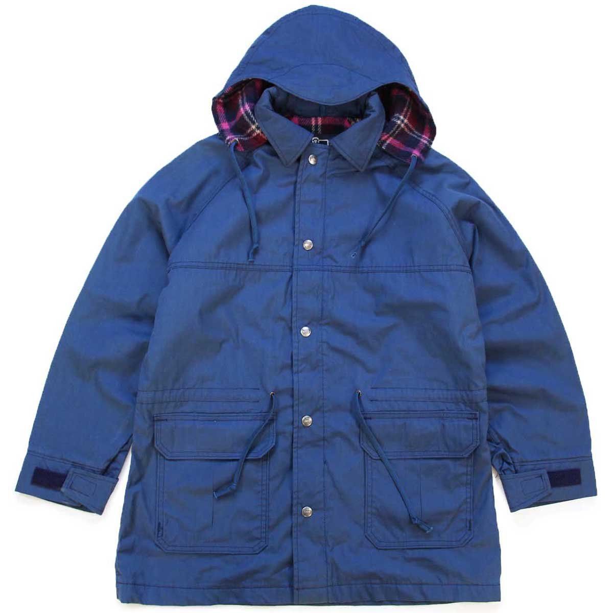 80s USA製 Woolrichウールリッチ タータンチェック ウールライナー 