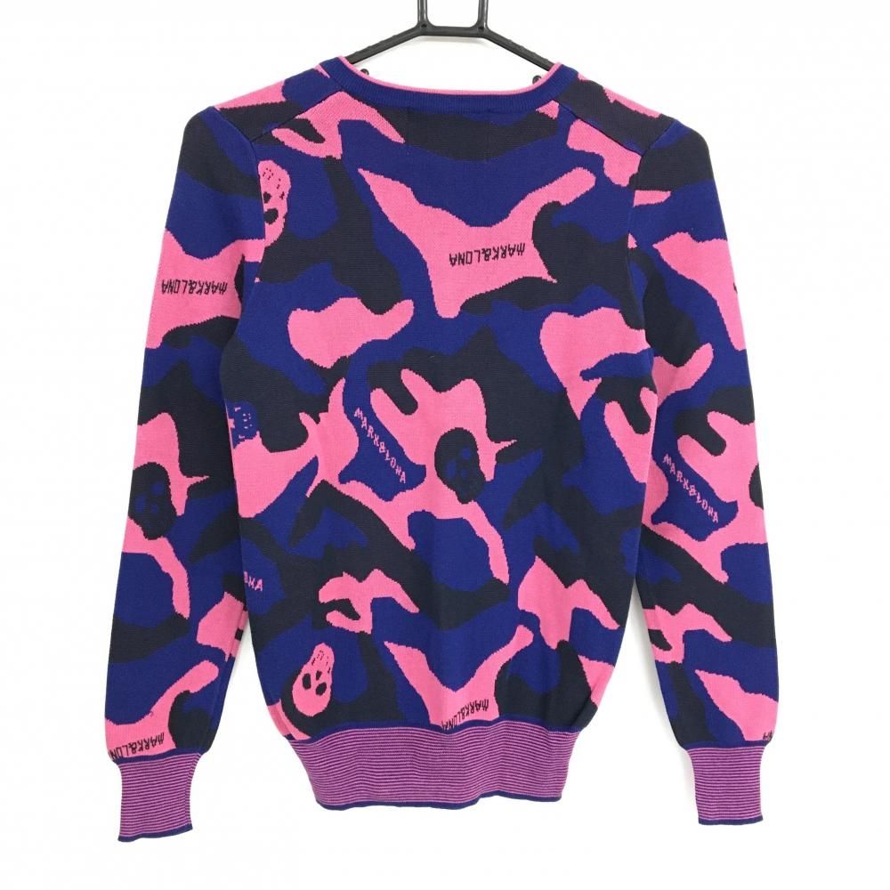 MARK & LONA カモフラージュ スカル セーター サイズ48 MARK & LONA カモフラージュ スカルセーターApple Pencil 女子大生