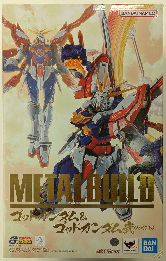 BANDAI SPIRITS METAL BUILD ゴッドガンダム&ゴッドガンダム弐/修正済
