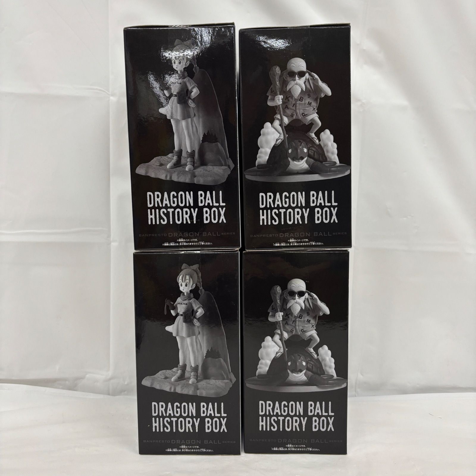 ドラゴンボール　History Box ブルマ　亀仙人　全1種 未開封 ドラゴンボール History Box 4個セット ブルマ 亀仙人 LFK818