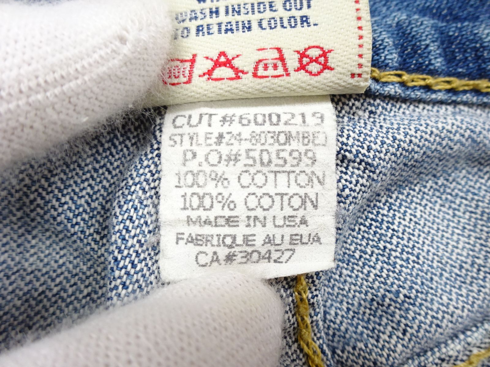 TRUE RELIGION トゥルーレリジョン USA製 JOEY BIGT デニム フレア 