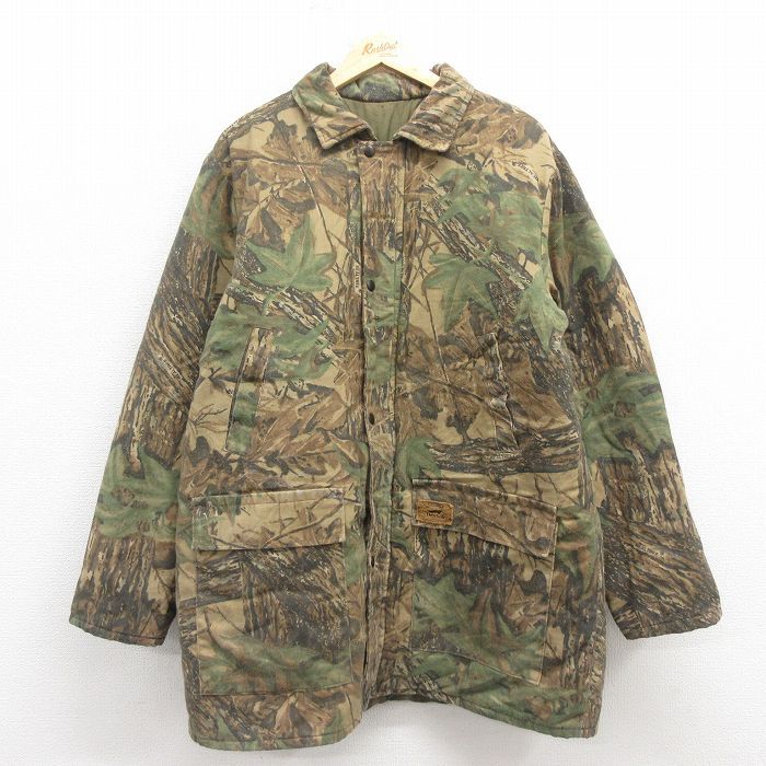 XL/古着 ダックスバック 長袖 ハンティング ジャケット メンズ 90s