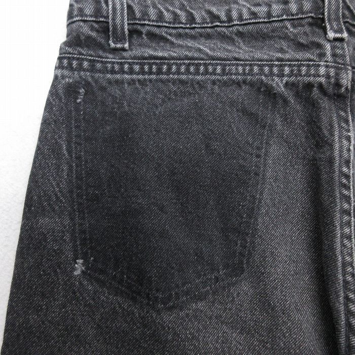 古着 ジーンズ リーバイス Levis 550 メンズ 90年代 90s ヒゲ コットン USA製 黒 ブラック デニム spe W34 中古 ボトムス ジー 中古 古着 W34/古着 ジーンズ リーバイス Levis 550 メンズ 90s ヒゲ コットン 黒