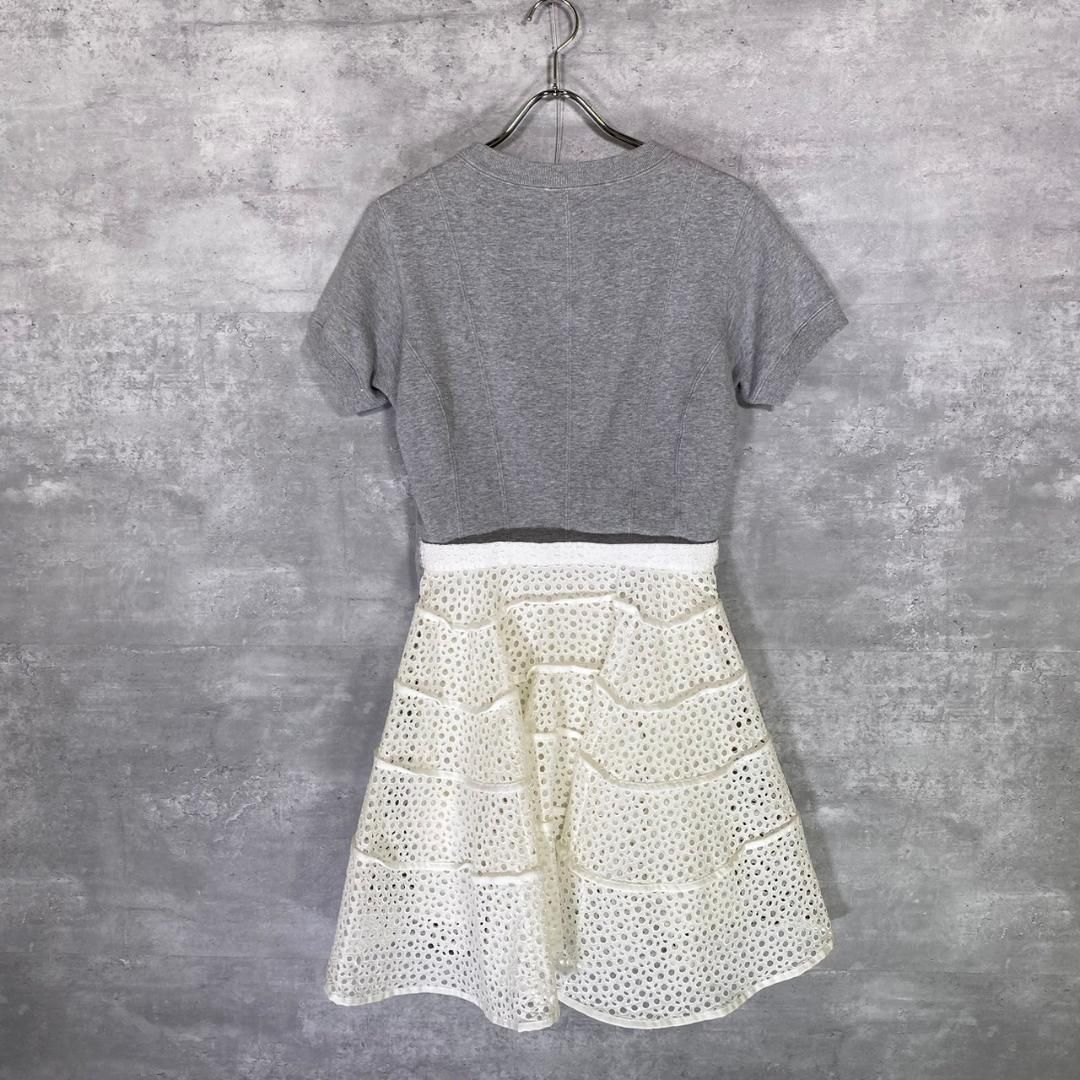 sacai』サカイ (2) 異素材切替 スウェットワンピース - メルカリ