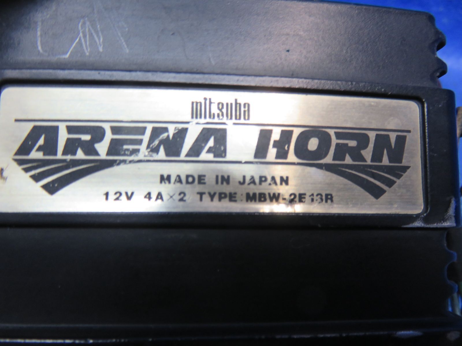 LA7372* 動作OK ミツバ アリーナホーン MITSUBA ARENA HORN /MBW-2E13R