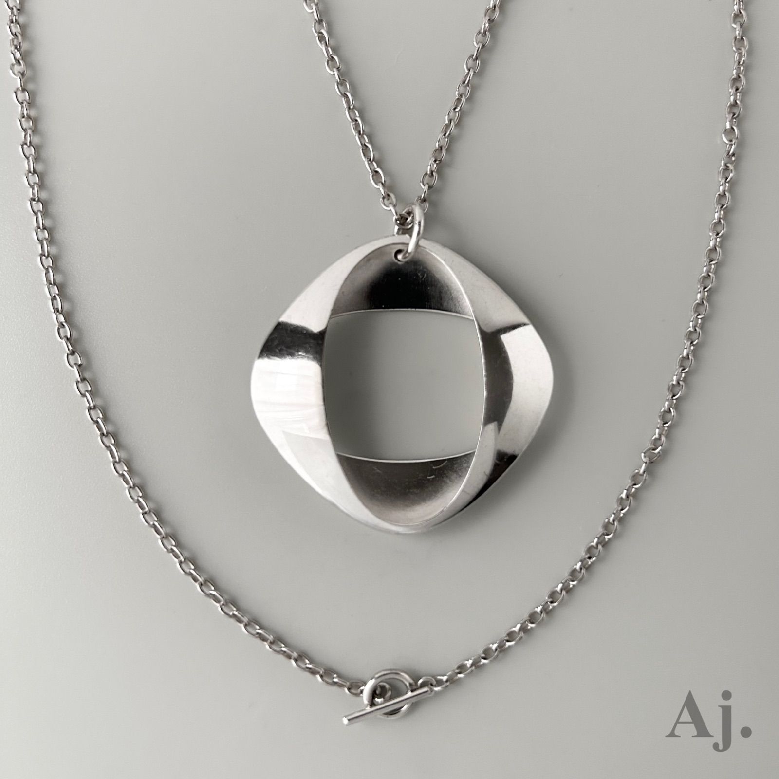 使用感大】 ジョージジェンセン ネックレス ペンダント 368 ヘニング