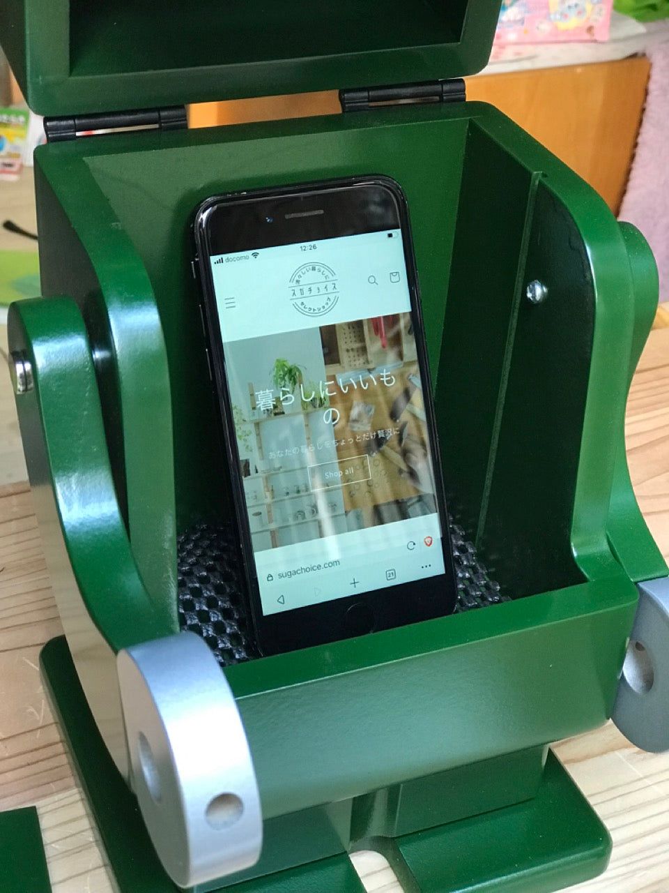 ロボット型卓上収納