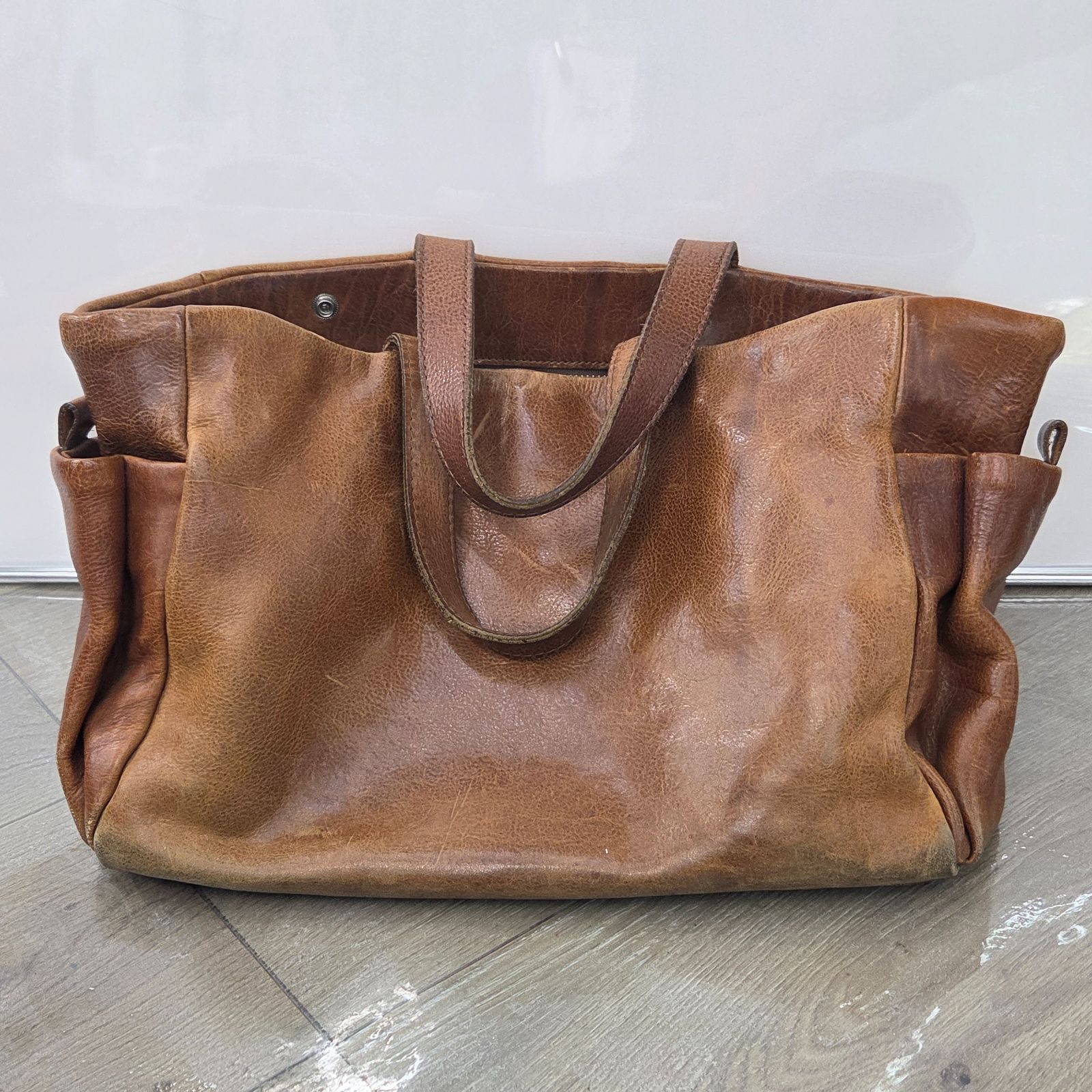 10 S99374 ZUCCa トートバッグ レザー バッグ 鞄 レディース - メルカリ