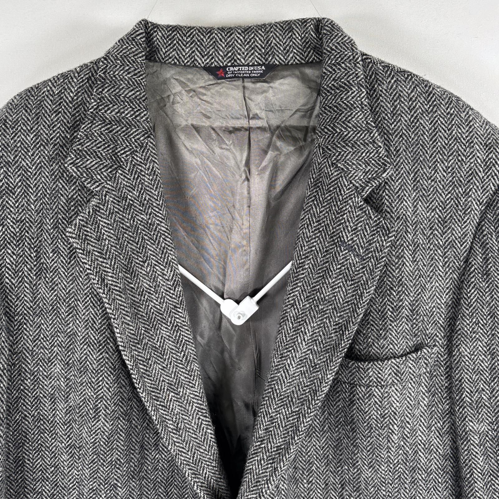 古着 ハリスツイード HARRIS TWEED USA製 テーラードジャケット