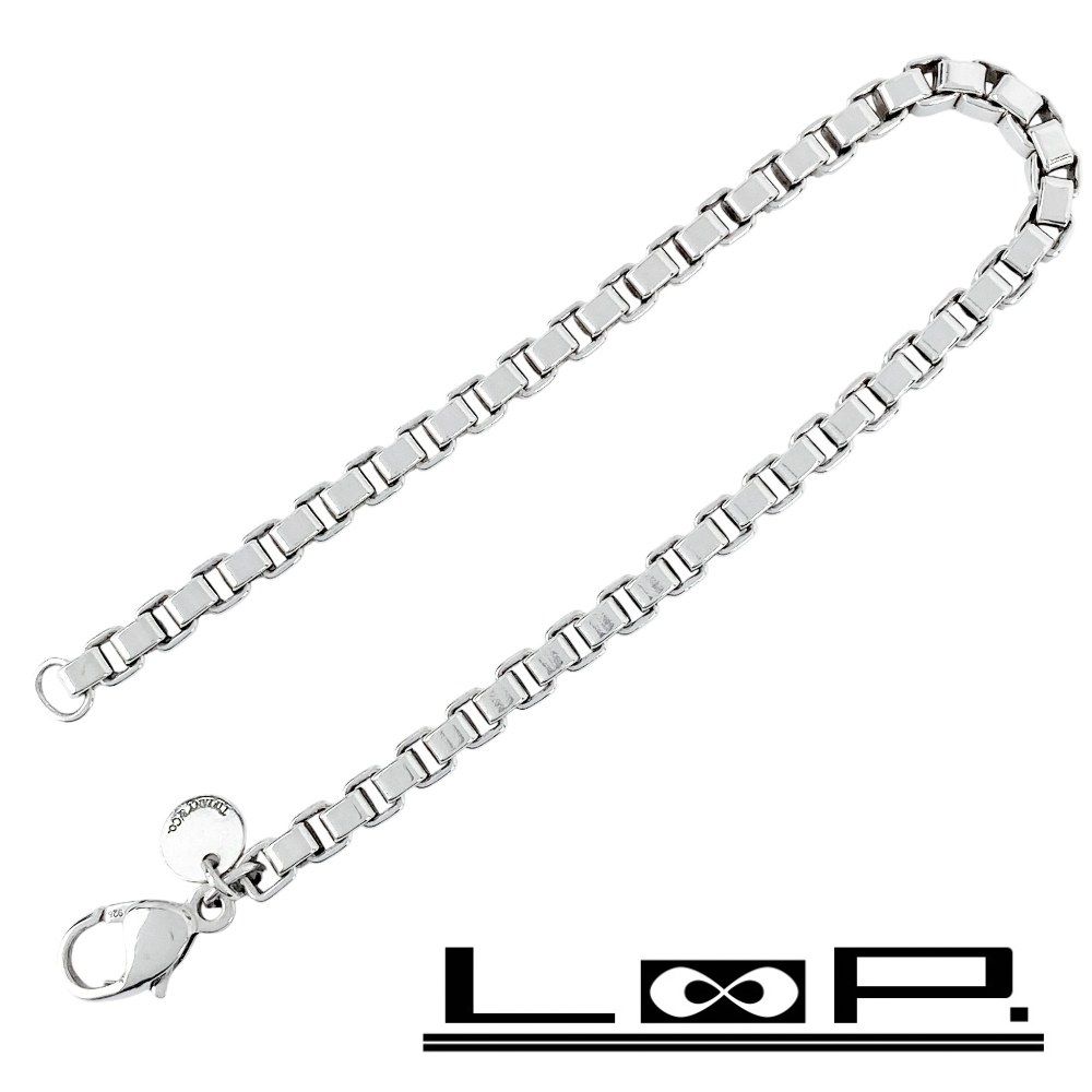 □美品□ ティファニー ベネチアン ブレスレット チェーン