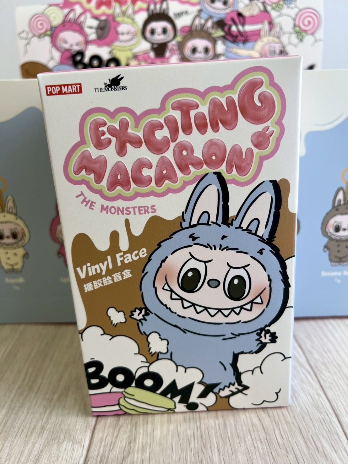 POP MART THE MONSTERS EXCITING MACARON VINYL FACE 1ピース ラブブ