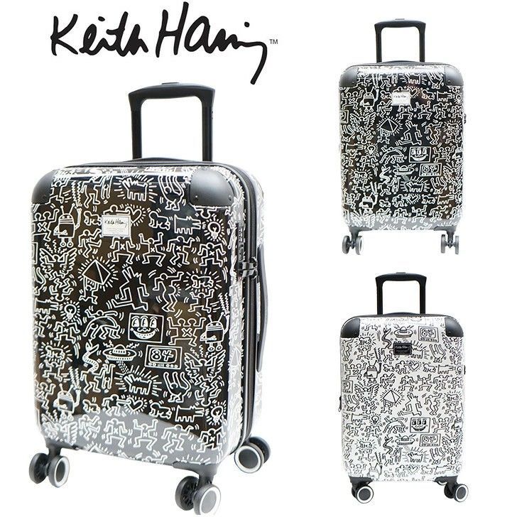 イメージ キースヘリング スーツケース 拡張 ハードキャリー ビジネスキャリー