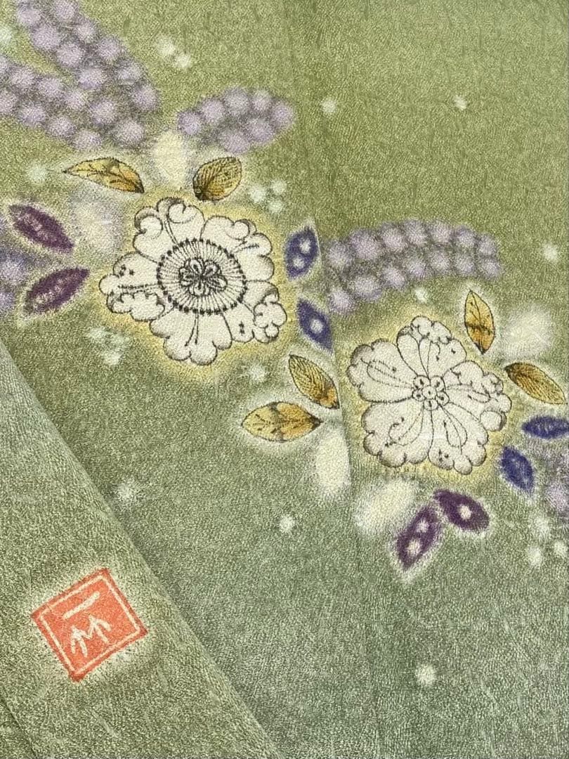 専用kf-52 美品 希少 久保田一竹 辻ヶ花絞り 金通し 正絹 訪問着 専用kf-52 美品 希少 久保田一竹 辻ヶ花絞り 金通し 正絹 訪問着