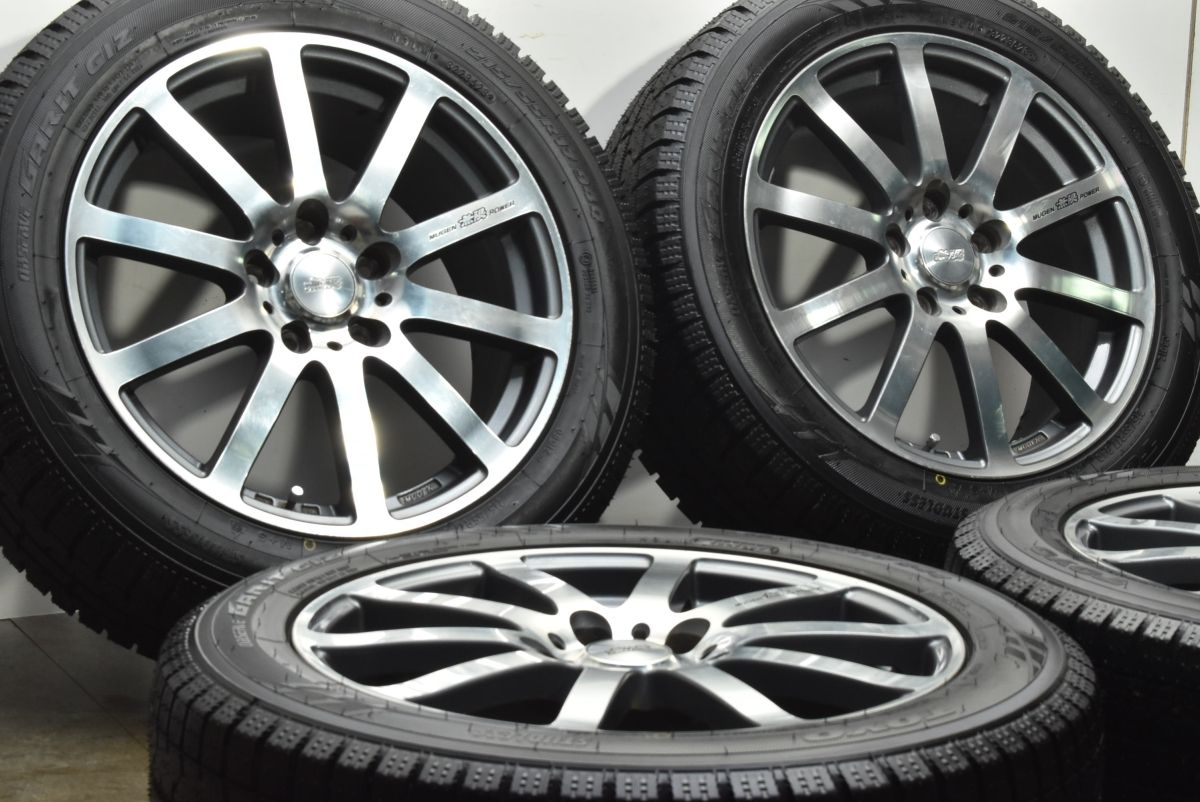 イボ付き バリ溝 ホンダ OP 無限 MUGEN NR 17 in 7 J 53 PCD 114 3 トーヨー ガリットGIZ 215 55 R 23年製 オデッセイ ヴェゼル WR V