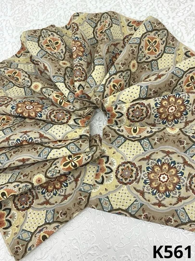 特選 明綴れ 手織 全通袋帯 豪華 華紋 金糸 正絹 K561 - メルカリ