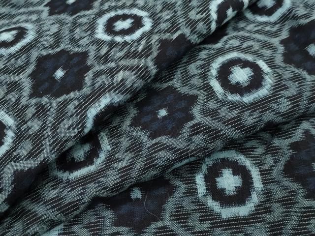 平和屋着物 久留米絣 吉祥文 綿 正絹 CAAY8232gh