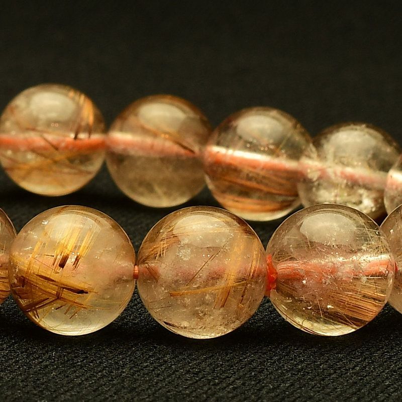 濃密な輝きが美しい】 タイガールチル ブレスレット 11mm 一点物