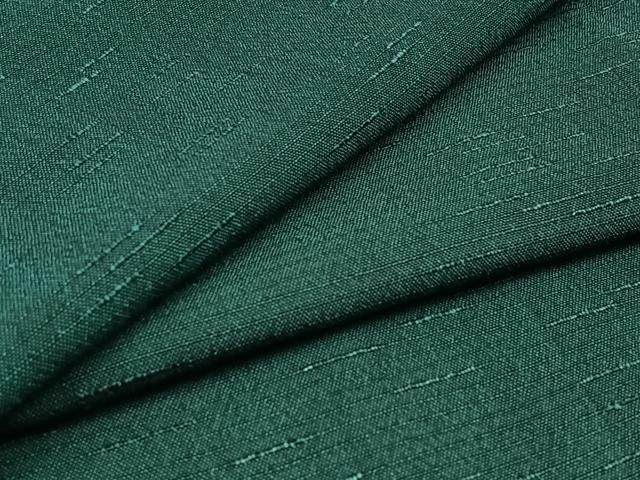 平和屋着物 上質な紬 単衣 萌葱色 正絹 AABC3195jh