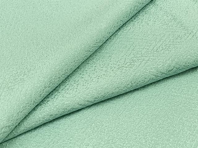 色無地 白梅色 加賀友禅作家 百貫達雄 しつけ糸 KK-2014 色無地 白梅色 加賀友禅作家 百貫達雄 しつけ糸 KK-2014 ウール着物 縞