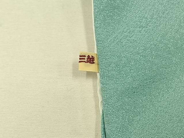 平和屋着物▽京加賀友禅 百貫達雄監修 色無地 単衣 瓶