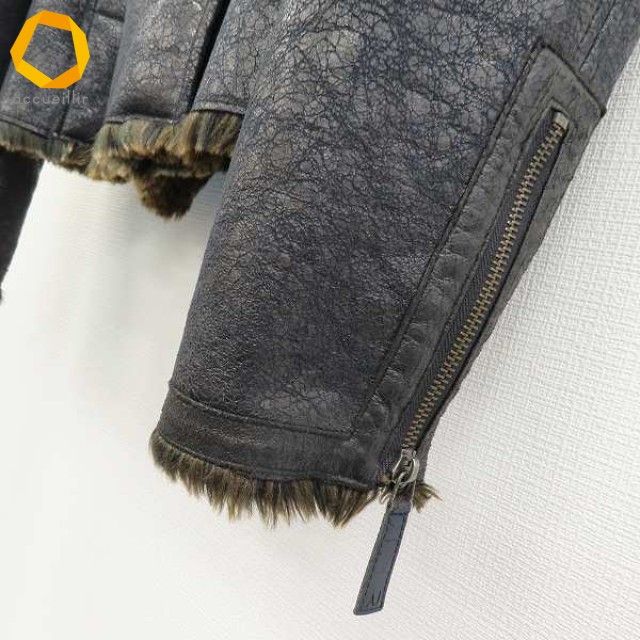 アルマーニジーンズ Armani Jeans フェイクレザー ライダース