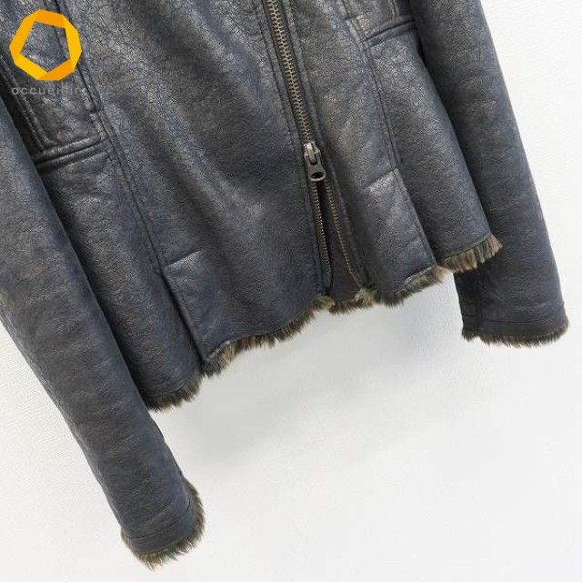 アルマーニジーンズ Armani Jeans フェイクレザー ライダース