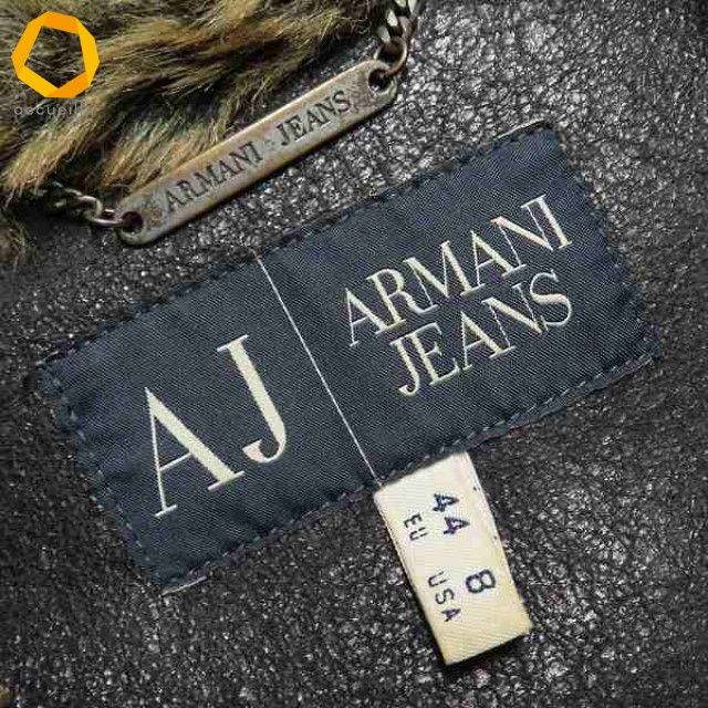 アルマーニジーンズ Armani Jeans フェイクレザー ライダース