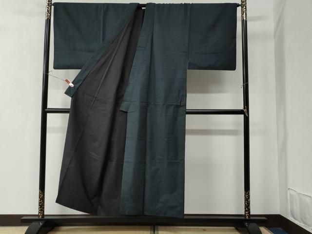 平和屋着物男性 本場大島紬 アンサンブル 80亀甲 総詰め 正絹 逸品