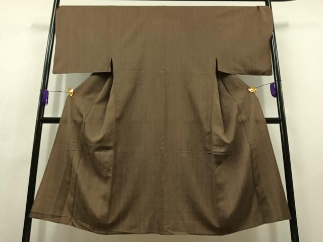 平和屋着物▽男性 紬 単衣 霞文 正絹 逸品 AABC6767jh 平和屋着物 