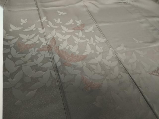 平和屋着物○染色作家 斉藤三才 訪問着 三才鳥 暈し染め 正絹 逸品 未