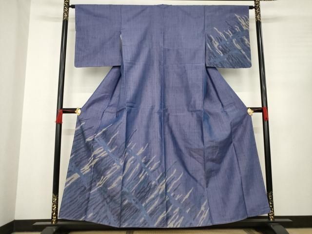 平和屋着物●五代目・諏訪好風　紬　訪問着　柴束　正絹　逸品　未使用　AABC5642ck 平和屋着物○五代目・諏訪好風 紬 訪問着 柴束 正絹 逸品