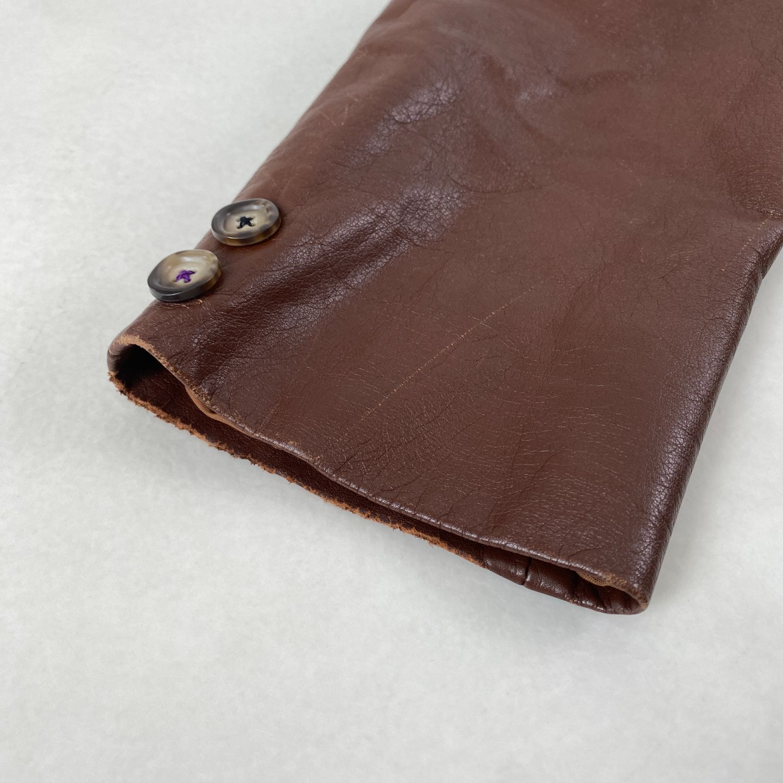 BARACUTA レザージャケット カーコート 希少 ブラウン ヴィンテージ  