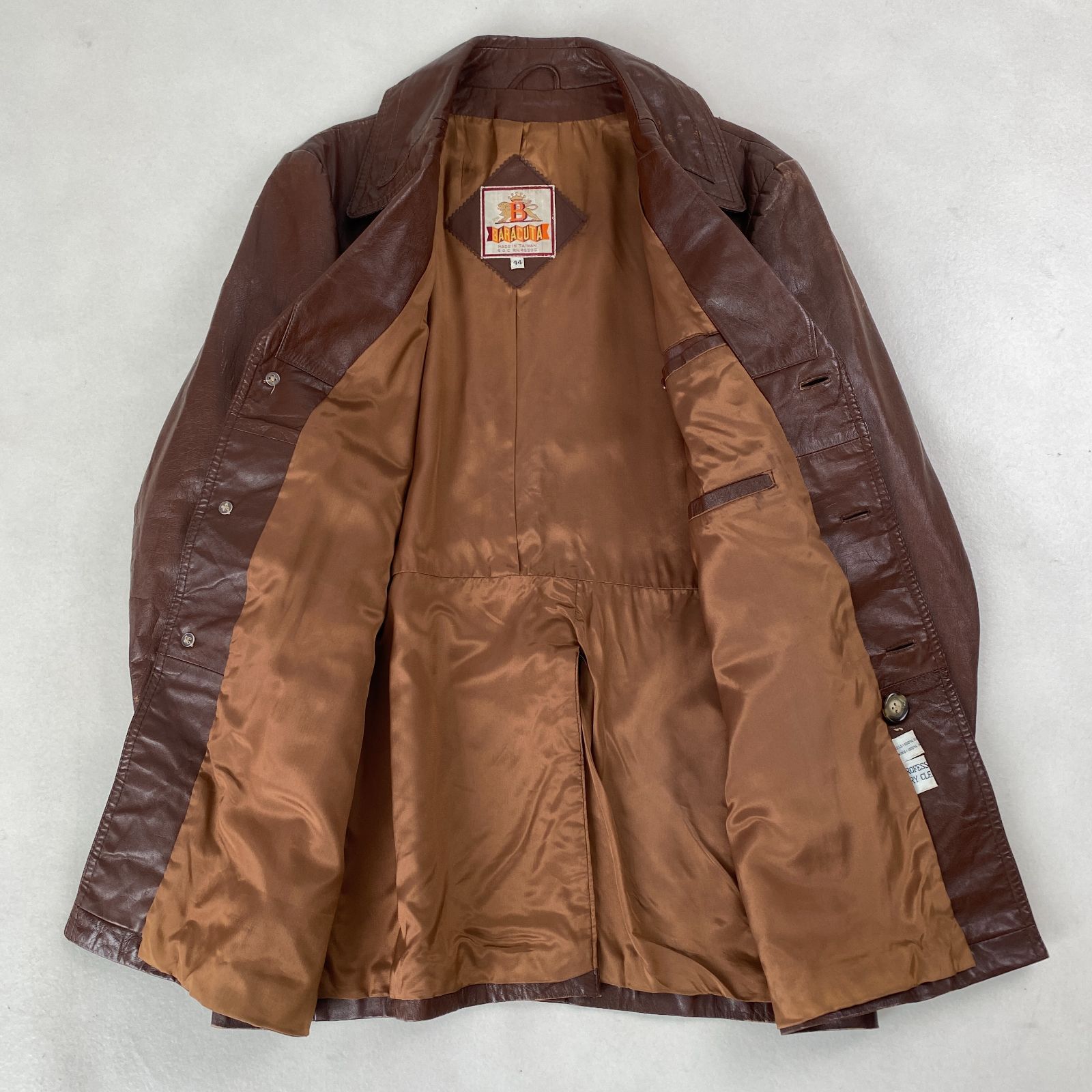 BARACUTA レザージャケット カーコート 希少 ブラウン ヴィンテージ  
