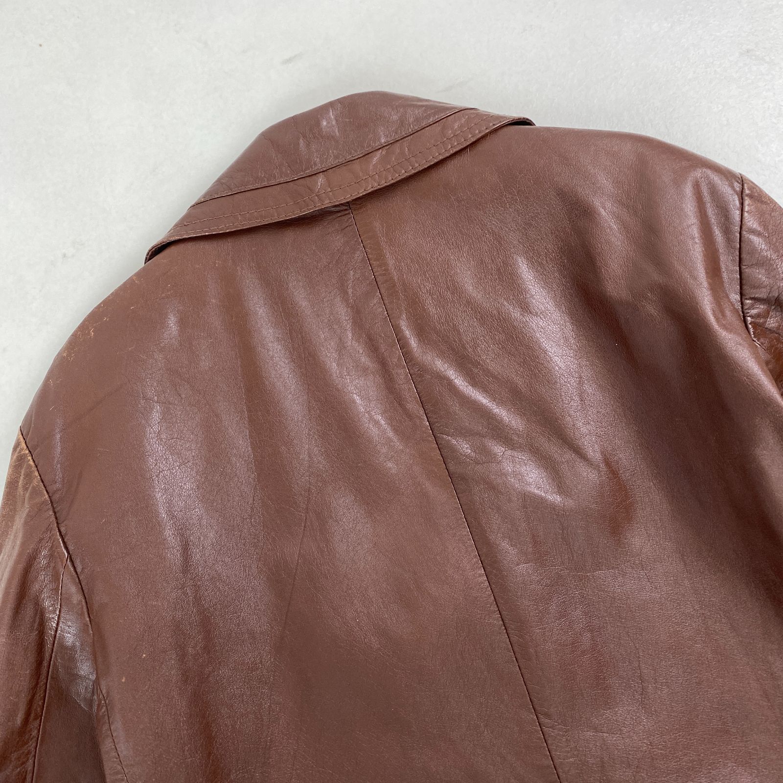 BARACUTA レザージャケット カーコート 希少 ブラウン ヴィンテージ  