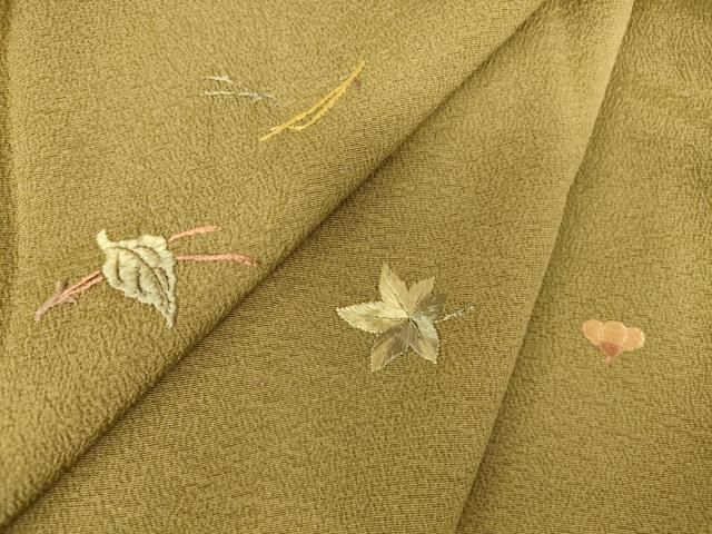 平和屋着物○訪問着 作家物 井手稔裕 舞花文 金彩 正絹 逸品