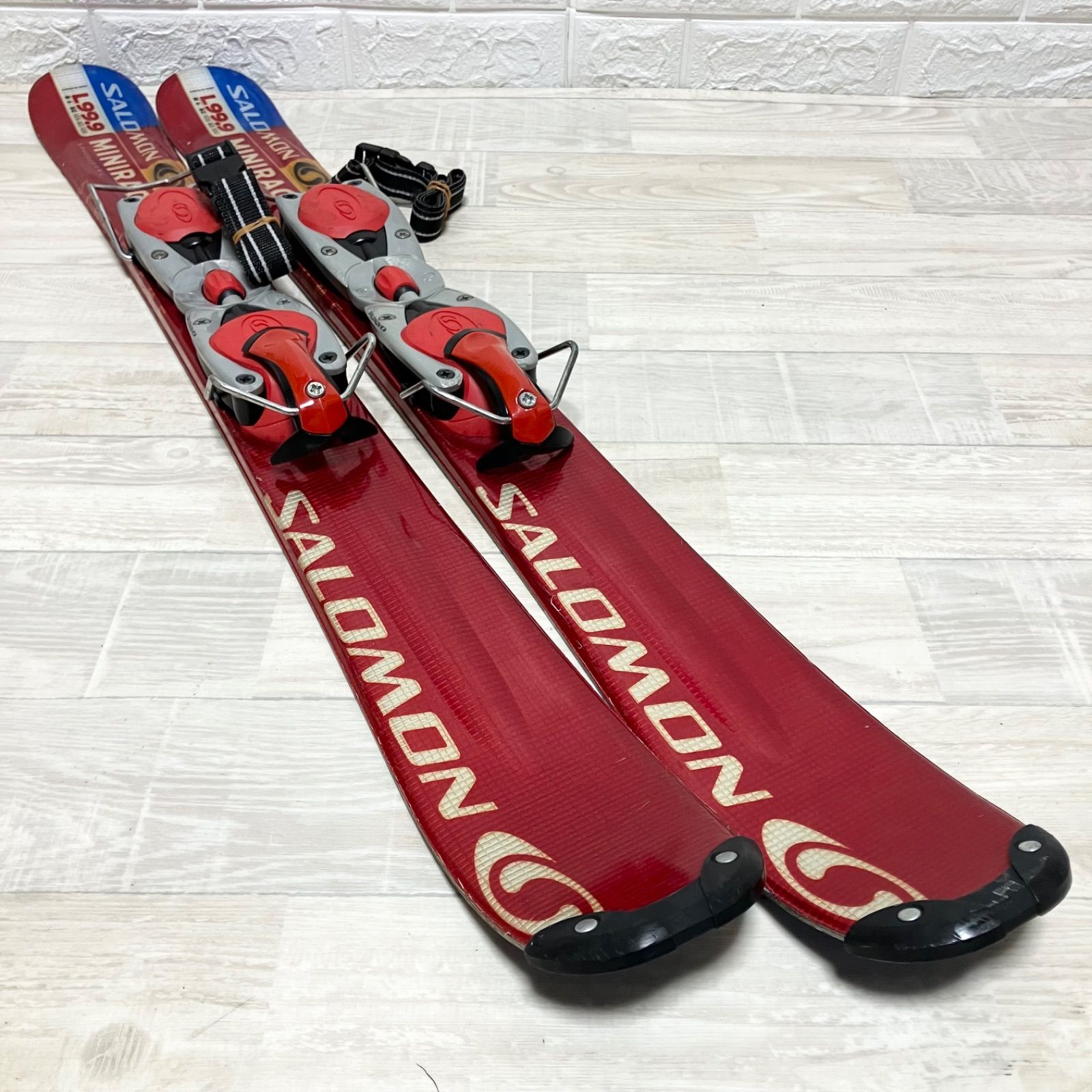 サロモン ミニレース salomon MINIRACE L99.9 ファンスキー ショート