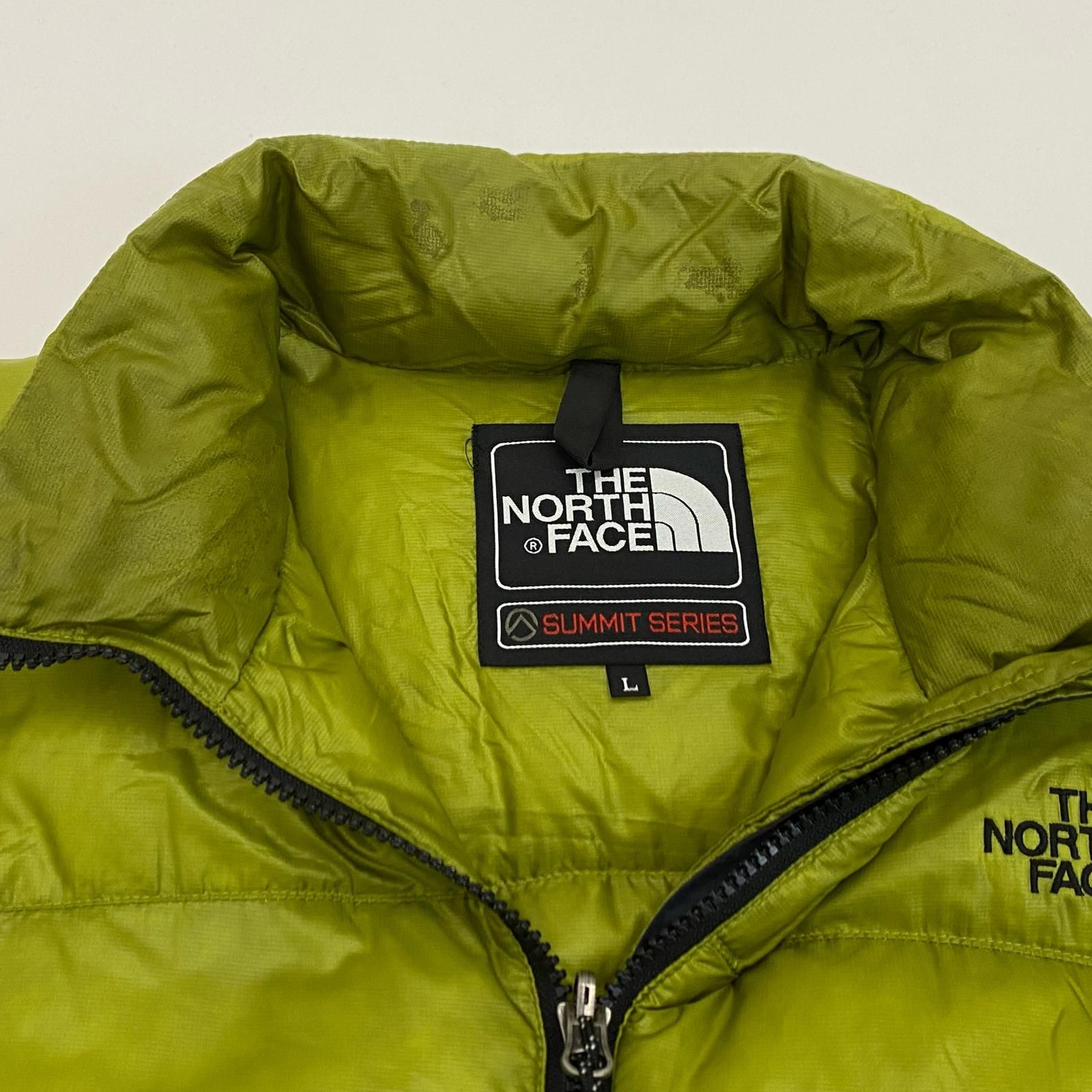【姫路東店】 中古 THE NORTH FACE | ザ・ノースフェイス  SUMMIT ダウンジャケット ACONCAGUA ND18200 グリーン サイズ：L 【92】 姫路東店】 中古 THE NORTH FACE | ザ・ノースフェイス SUMMIT ダウン