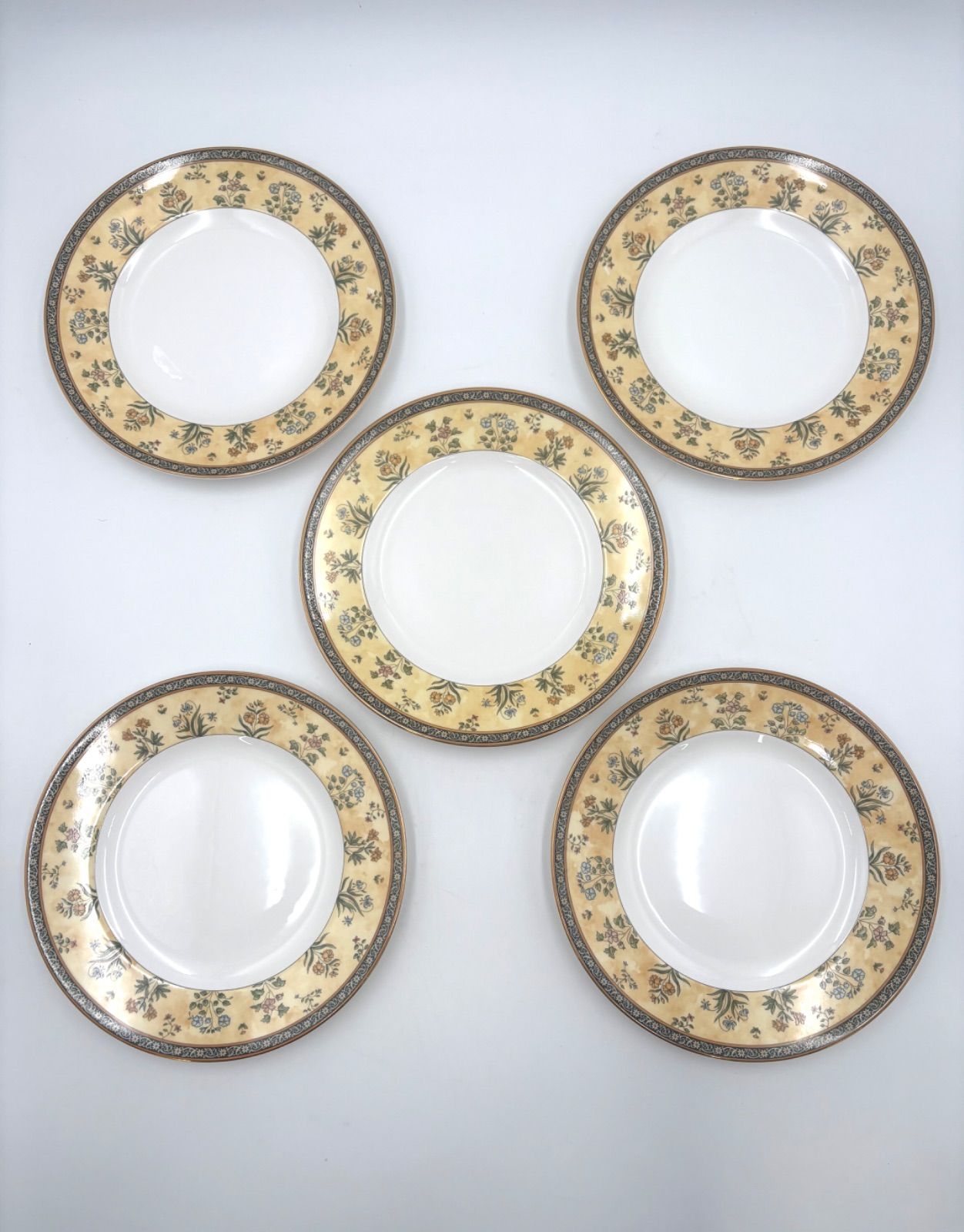 WEDGWOOD ウェッジウッド インディア 20cm プレート 5枚セット - メルカリ