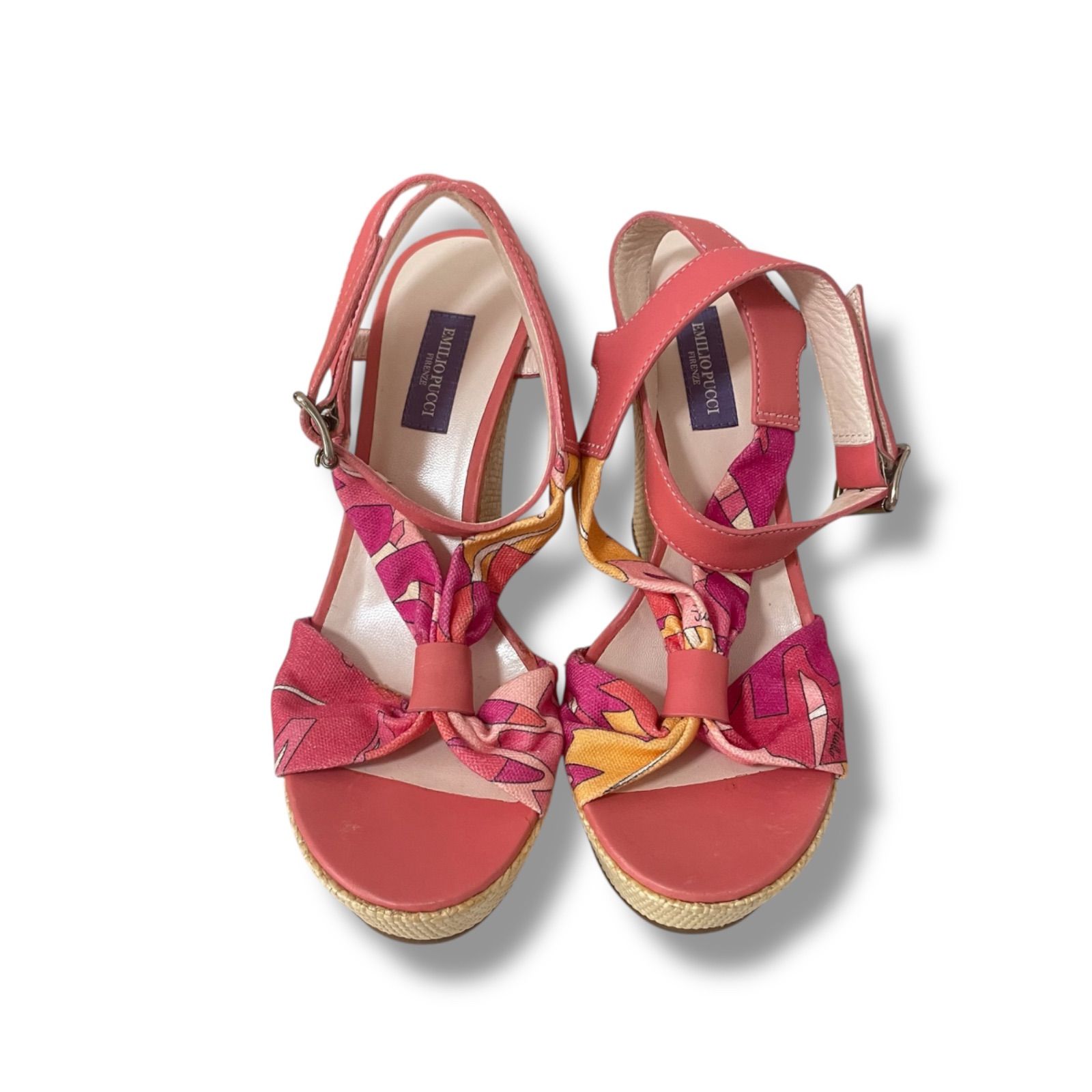 EMILIO PUCCI エミリオプッチ ウエッジサンダル 厚底 プラットフォーム