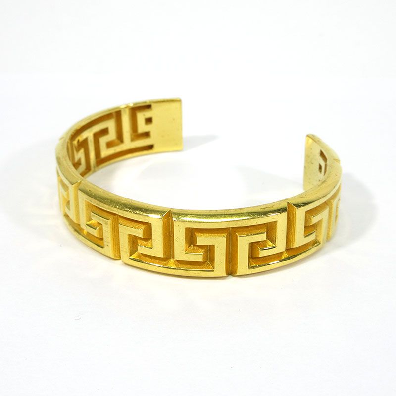 三重本店】 中古 VERSACE | ヴェルサーチ バングル グリーク グレカ