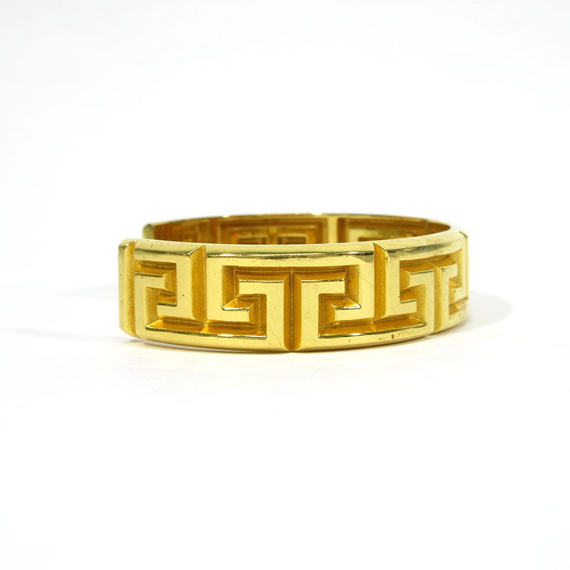三重本店】 中古 VERSACE | ヴェルサーチ バングル グリーク グレカ