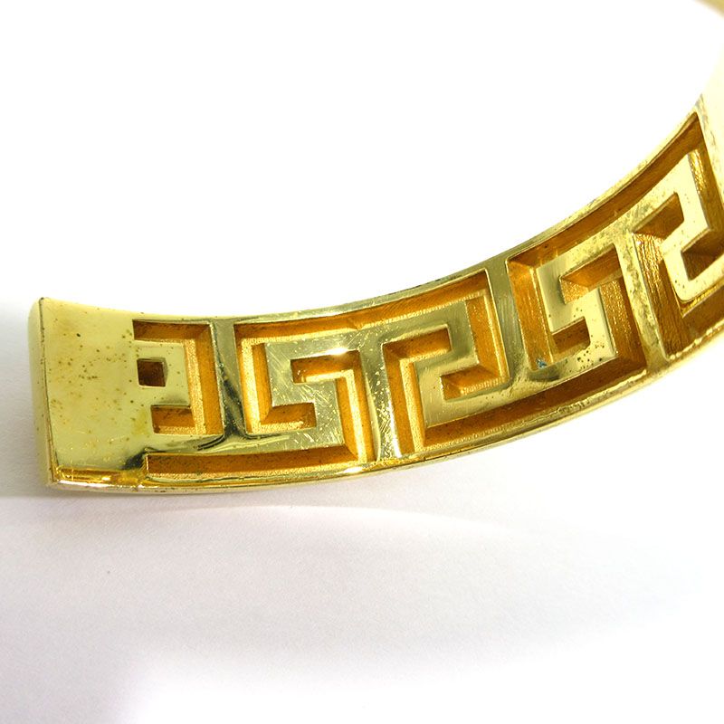 三重本店】 中古 VERSACE | ヴェルサーチ バングル グリーク グレカ
