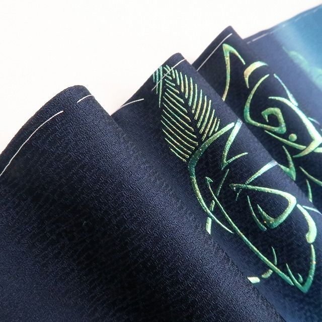 ❁tomihisa❁新品 金彩友禅作家 和田光正 落款 薔薇 着物 正絹 トール