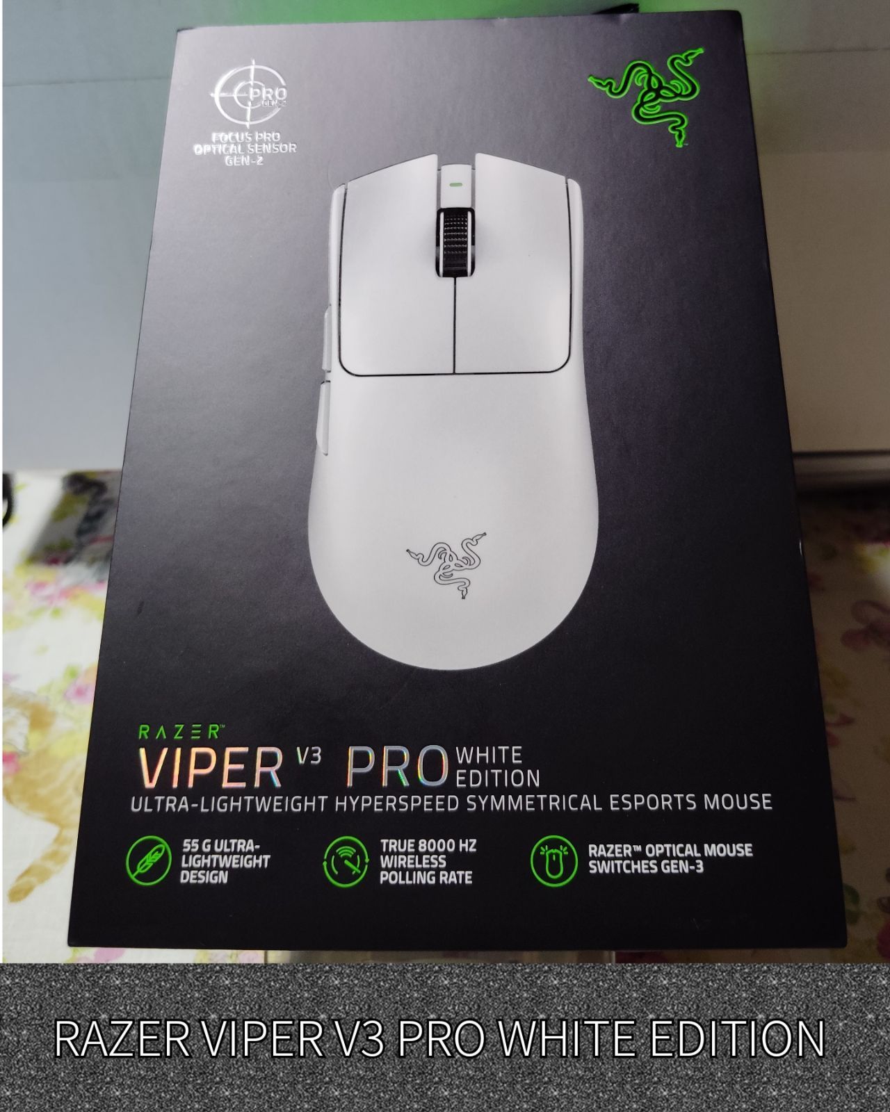 Razer ViperV3 Pro White 2024 Edition Razer Viper V3 Pro Razer ViperV3 Pro White 2024 Edition Razer Viper V3 Pro