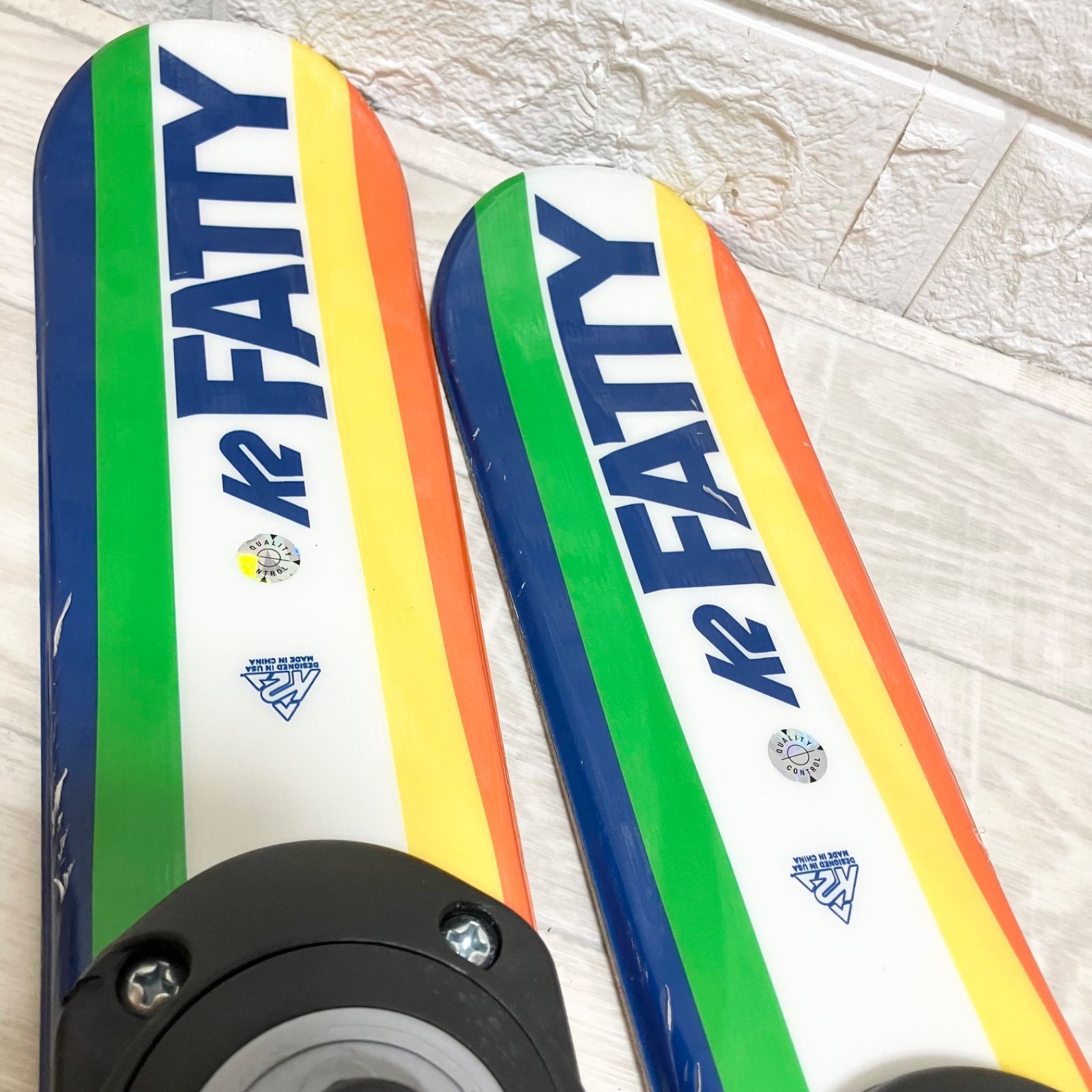 K2 FATTY ケーツー 90cm ファンスキー ショートスキー - メルカリ