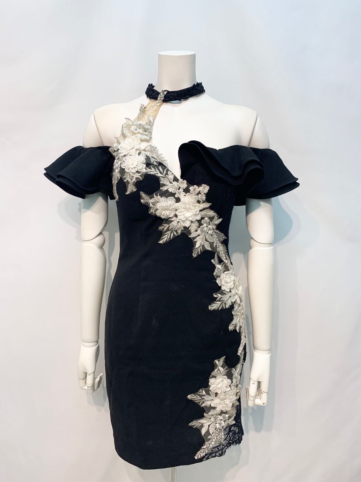 グロッシードレスSサイズ　最終値下げ 1702 ROBE de FLEURS Glossy ローブドフルールグロッシー キャバクラ