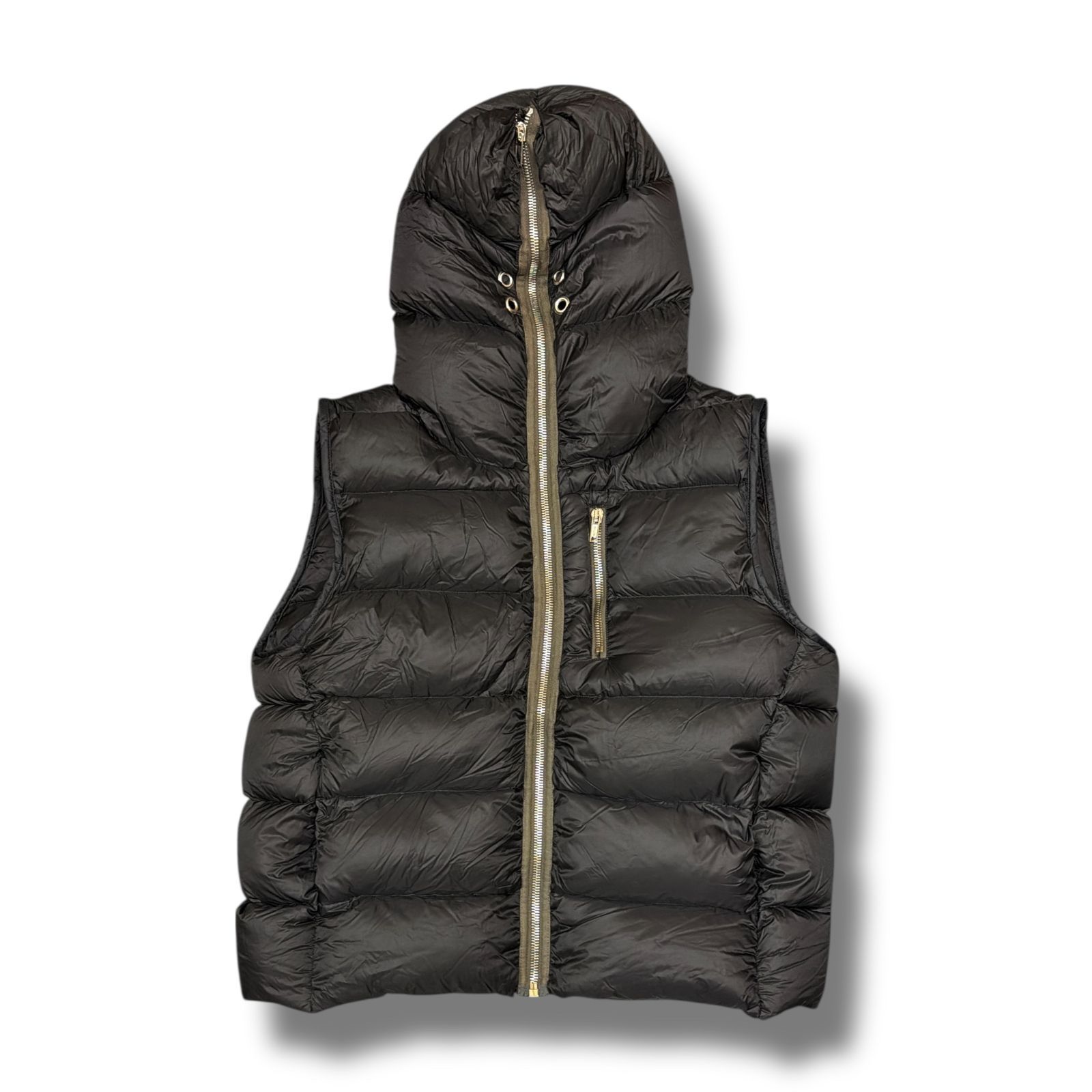Rick Owens 22AW GOOSE DOWN GIMP VEST BLACK グースダウンベスト