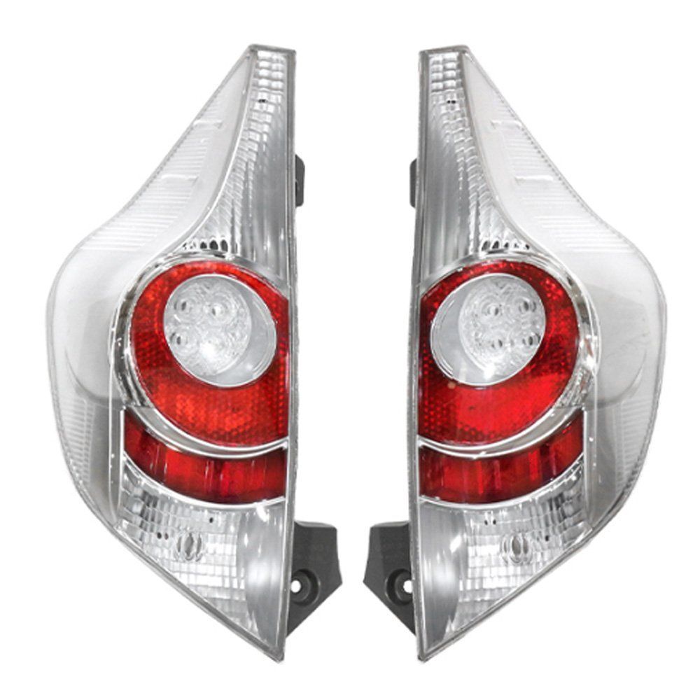 車 【返金保証】 トヨタ アクア NHP10 純正 テールランプ 左右セット
