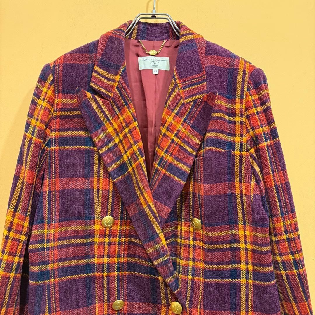 VALENTINO GARAVANI テーラードジャケット ダブル 金ボタン